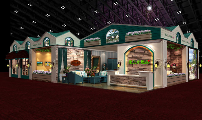 愛小屋家具陜西成都家博會成都會展搭建