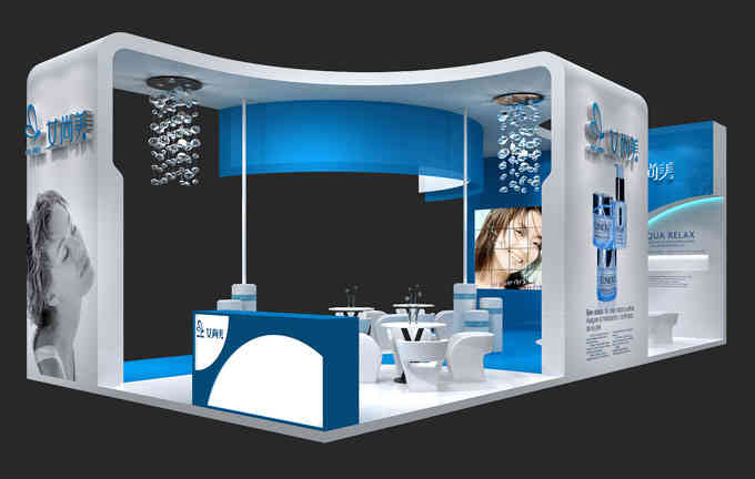 艾美尚特裝展臺(tái)廣州美博會(huì)