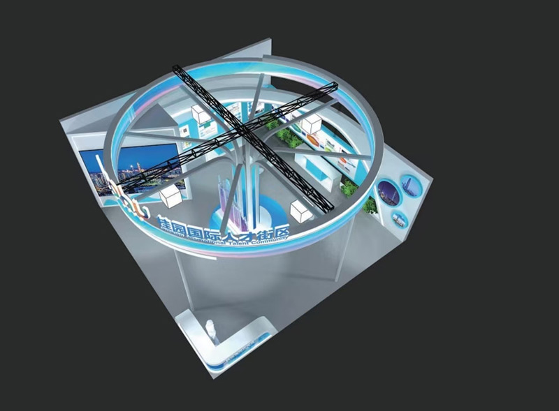 桂園國際 長春展臺設(shè)計 桂園國際 長春展臺設(shè)計