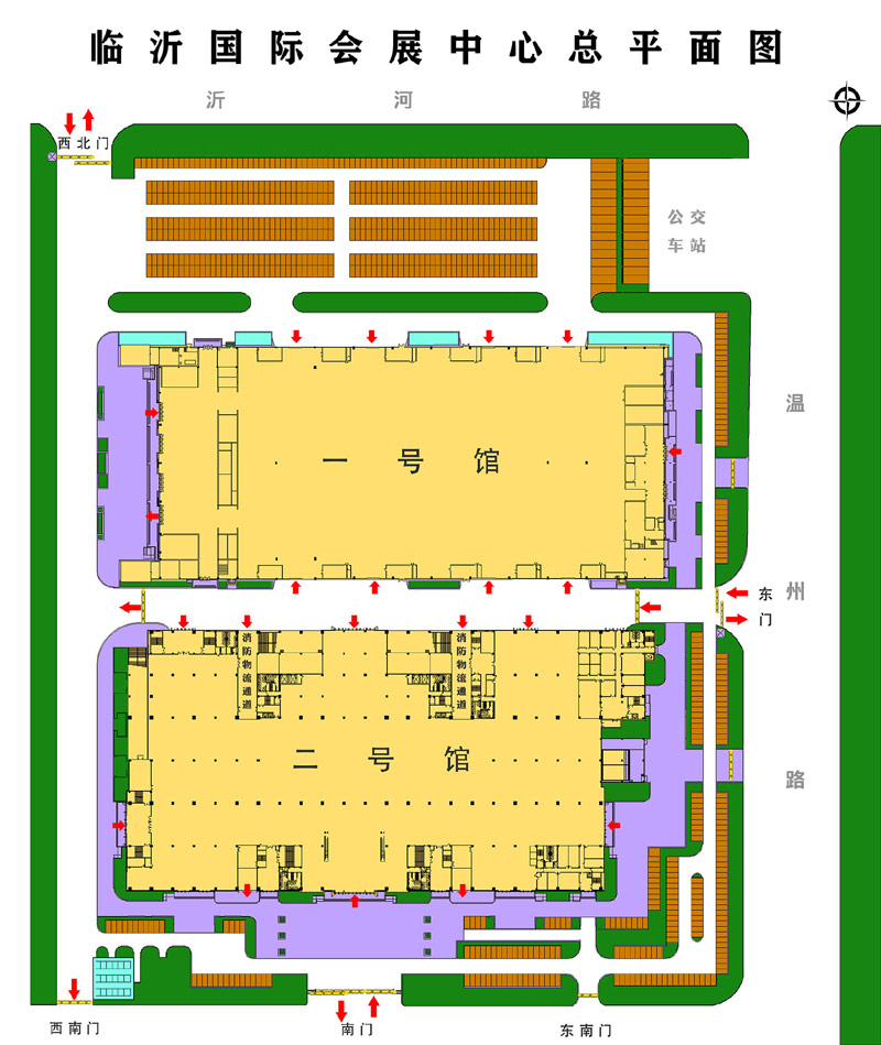 臨沂國際會展中心平面圖 臨沂國際會展中心平面圖