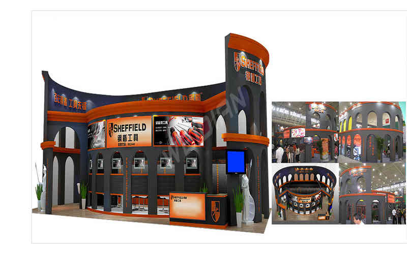 鋼盾工具五金展 長春展臺設(shè)計 鋼盾工具五金展 長春展臺設(shè)計