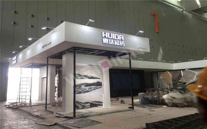 惠達(dá)磁磚成都建材展臺(tái)搭建 惠達(dá)磁磚成都建材展臺(tái)搭建